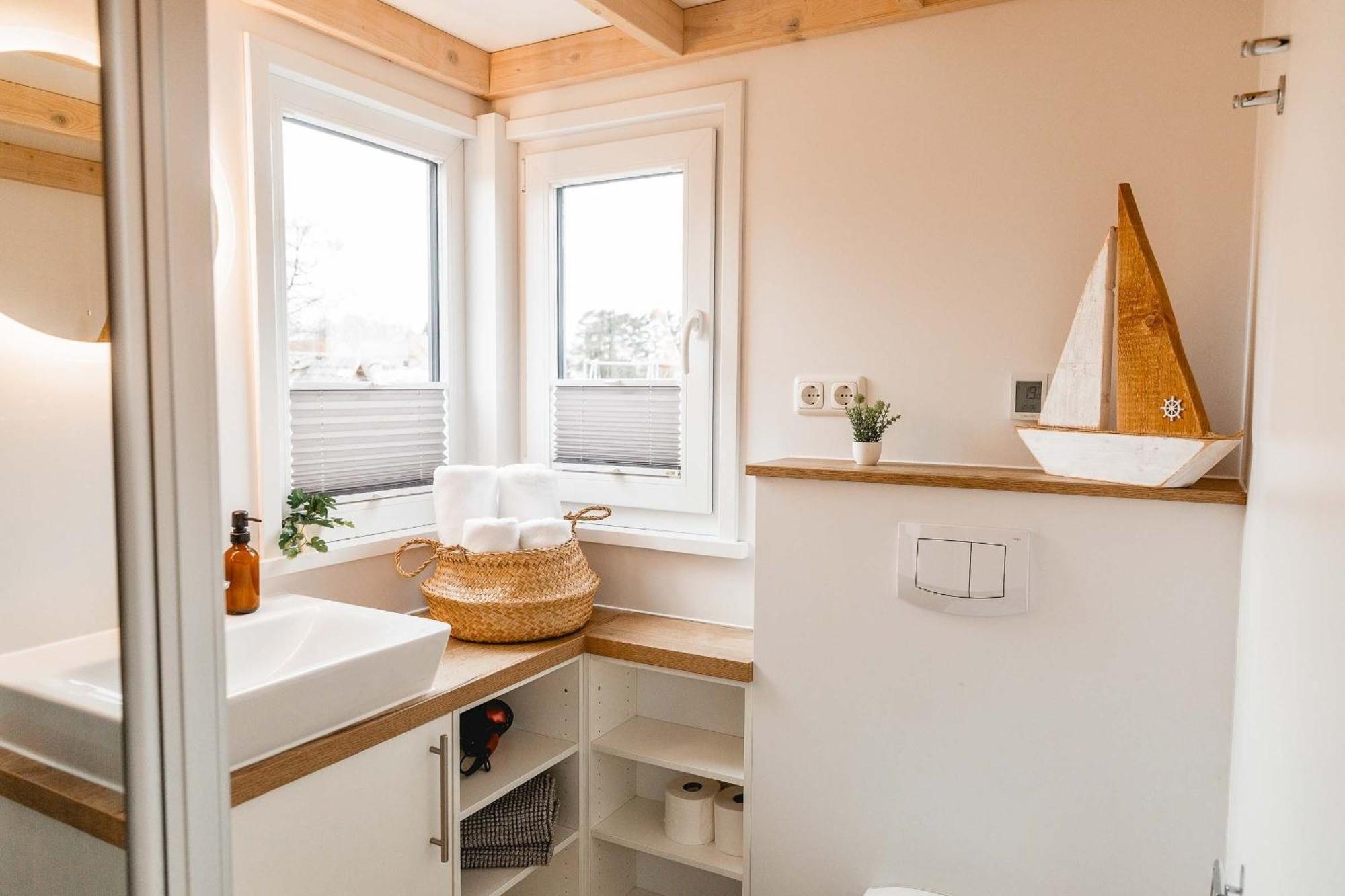 Huxfeld-Hof - Tiny-House Mooritz Villa Grasberg Eksteriør bilde